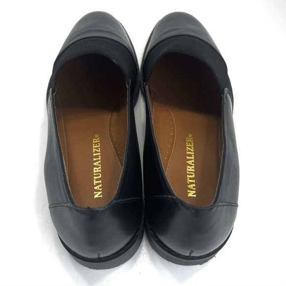 📌SOLD📌 NATURALIZER DUAL ACTION FOAM BLACK LEATHER LOAFERS🆕 - Picture 9 of 14